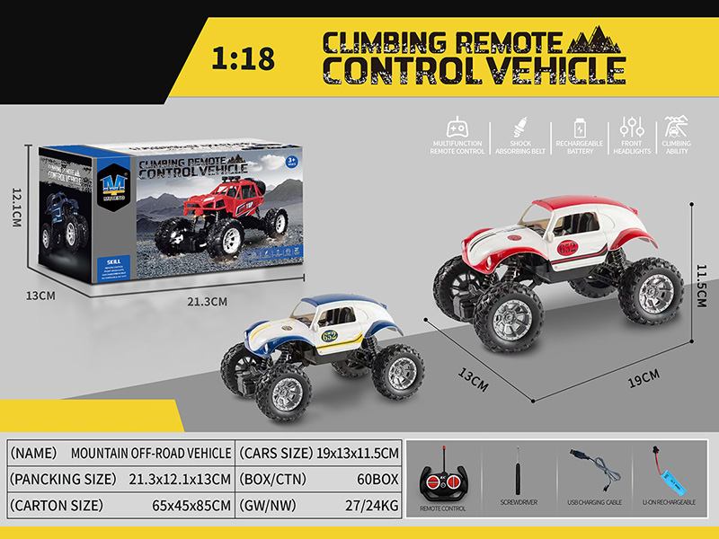 4CH Remote Control 4WD Climbing Car