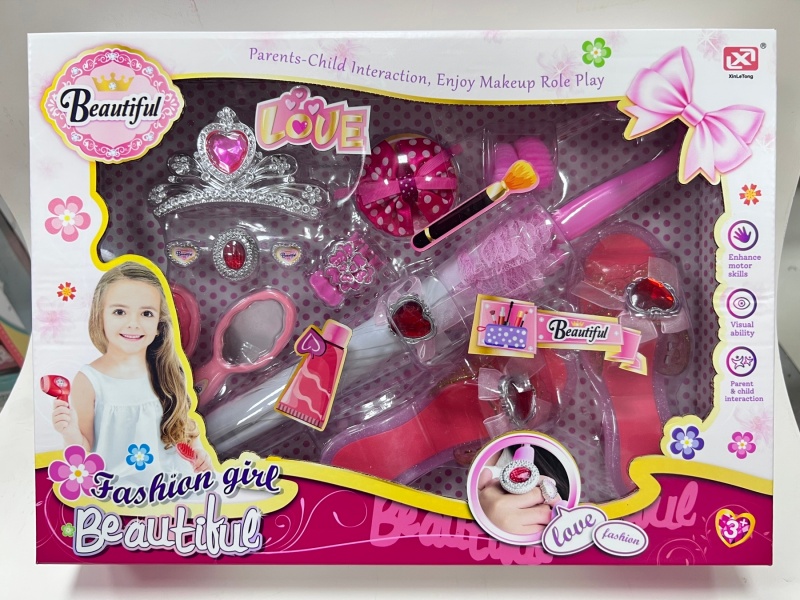 12PCS Umbrella High Heels Toy Set
