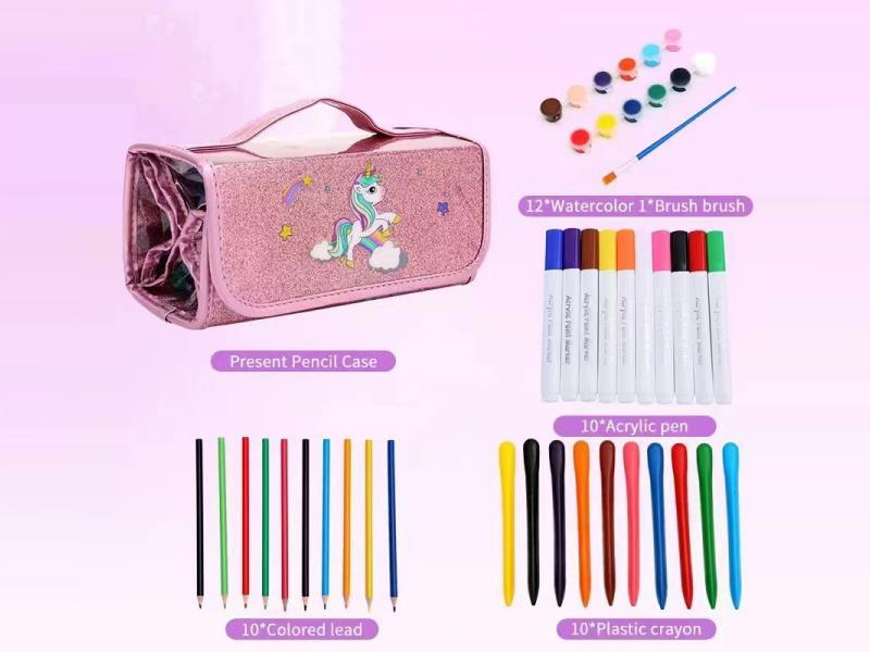 A 52-Piece Painting Set