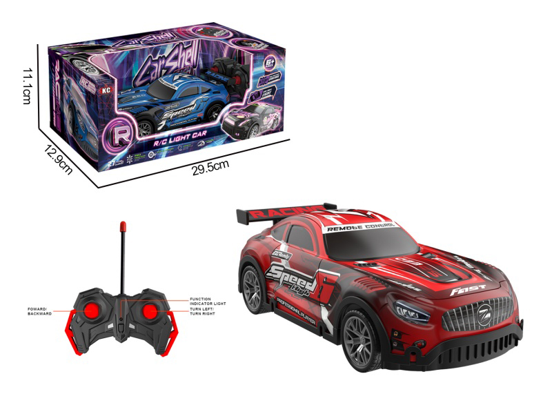 1:22 Pvc Light Remote Control Mercedes-Benz Racing Car (27Mhz, Power Not Included)