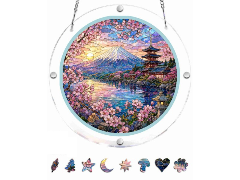 7.4-Inch Acrylic Jigsaw Puzzle