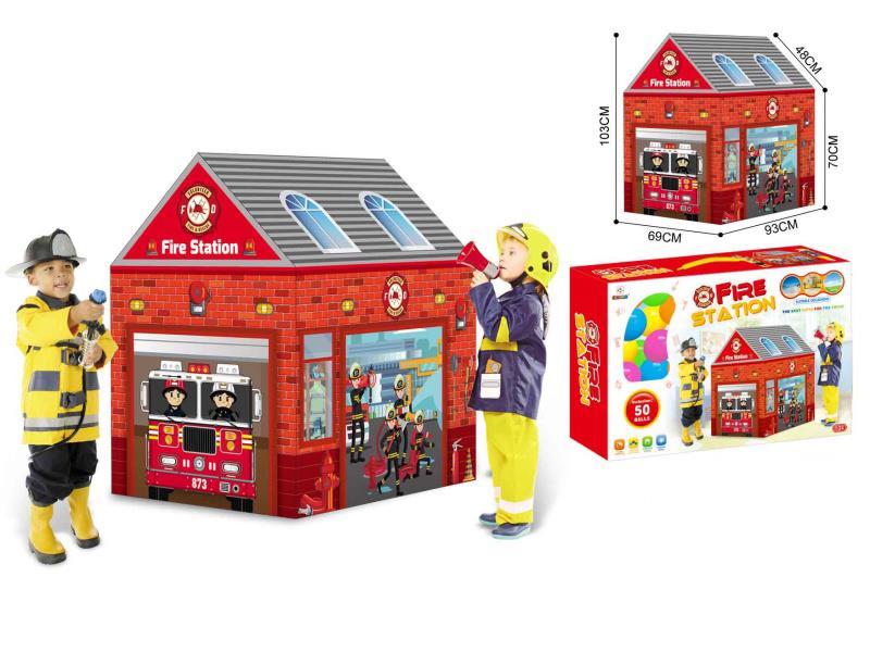 Kids Fire Room Is Equipped With 50 Ocean Ball