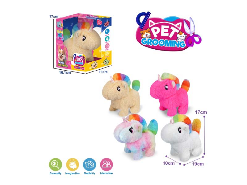 B/O Plush Unicorn