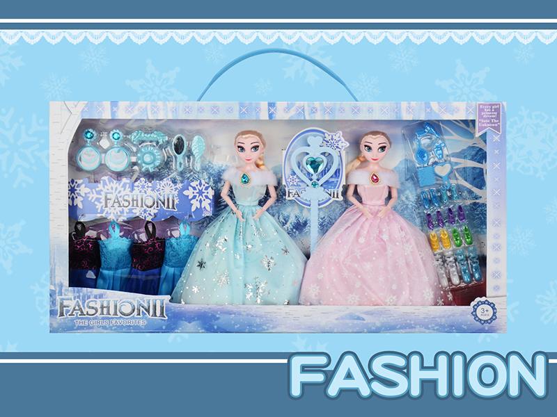 11.5" Princess Joint Doll Set