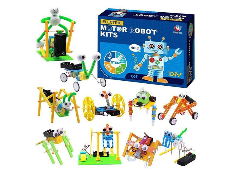 DIY Electric Motor Robot Kit 10 In 1