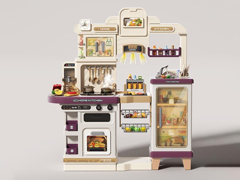 Three Super-Large Water Dispensers With A Height Of 110Cm And A Length Of 100Cm, Featuring Spray Barbecue Water, Sound, Light And Music Boxes (93 Accessories)