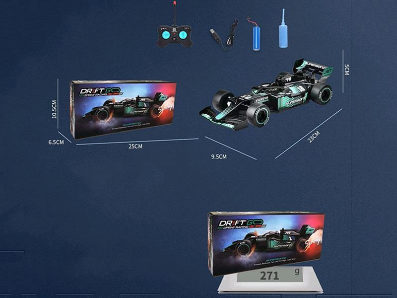 Formula Spray Remote Control Racing Car