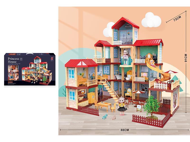 DIY  Villa House + 6 