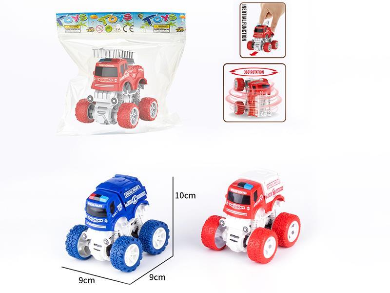Dual Friction Stunt Fire Off-Road Vehicle