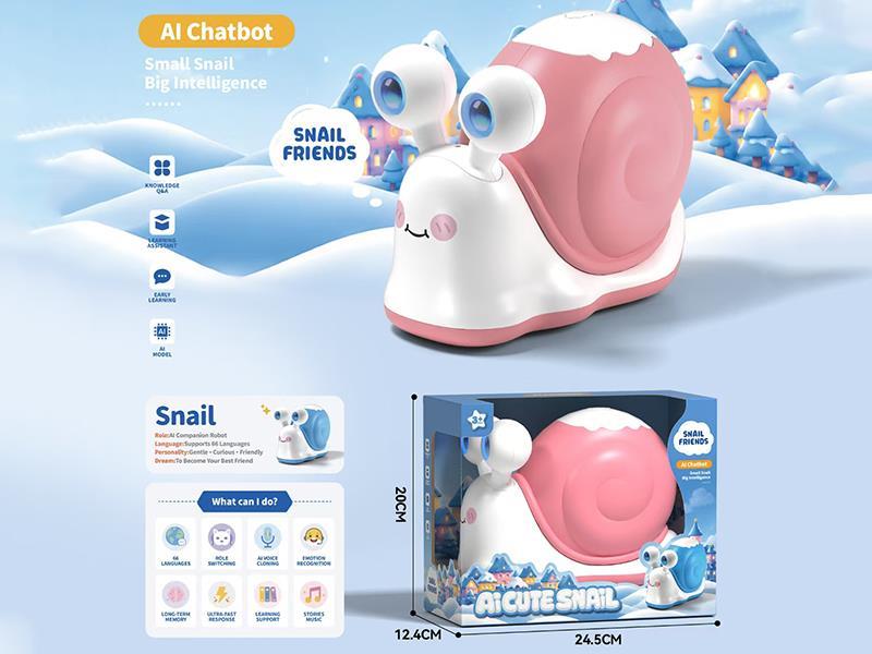 AI Intelligent Dialogue Snail Toy