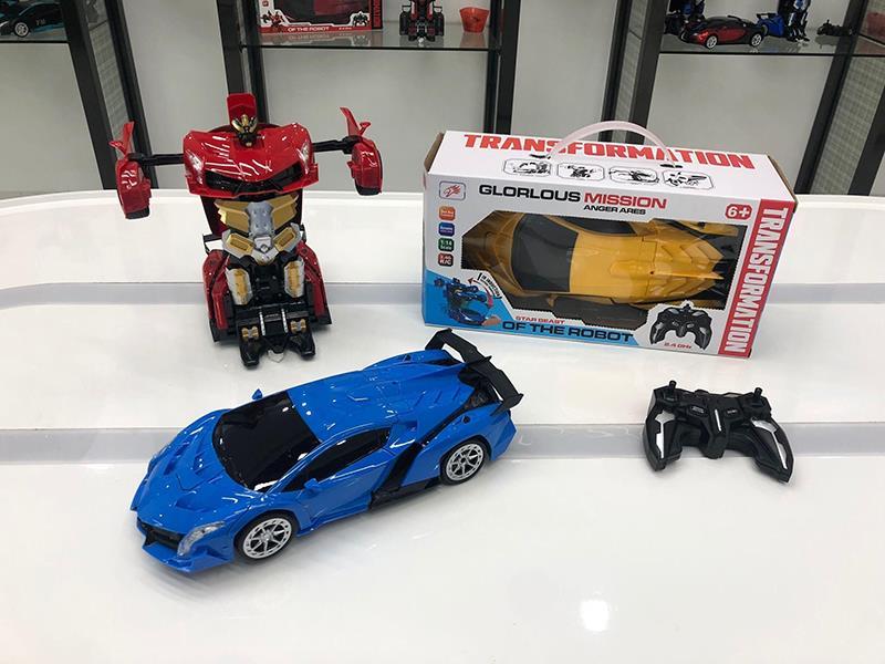 1:14 Lamborghini 2.4G Deformation Induction Remote Control Car