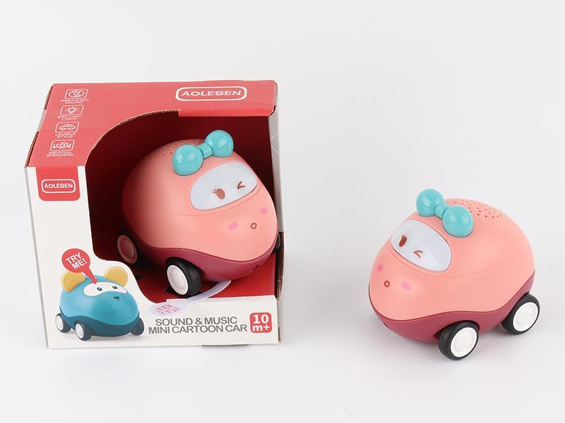 Cute Rabbit Cartoon Car