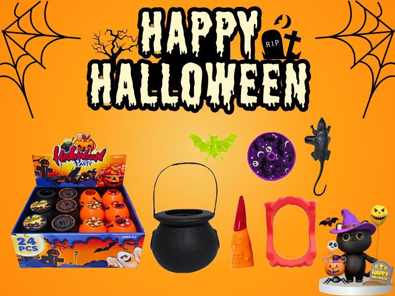 Witch Carrying Bucket Display Box