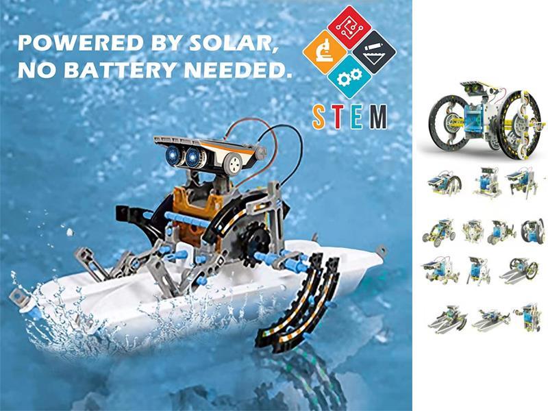 12 In 1 Solar Robot