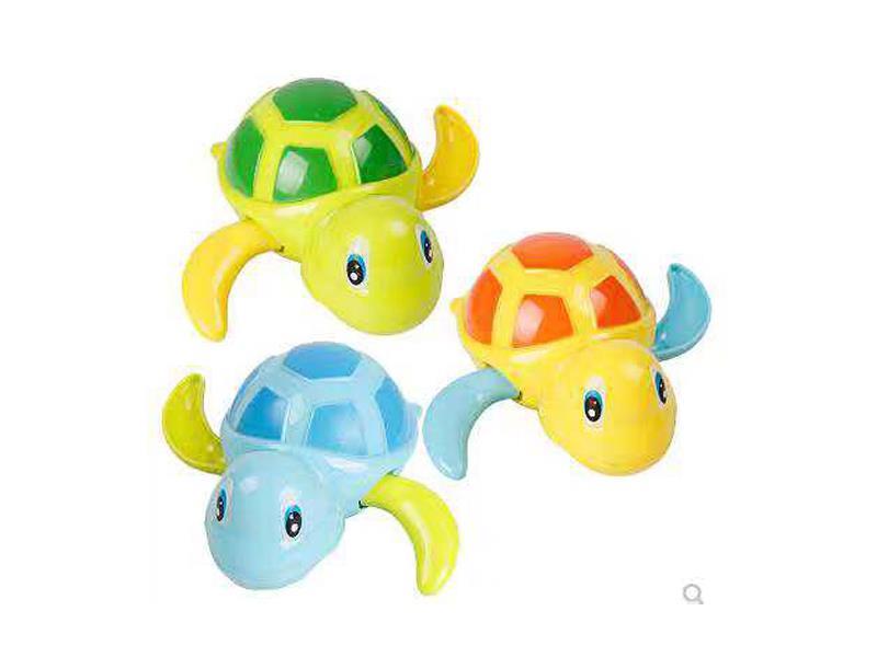 Wind Up Swimming Turtle In The Bathroom