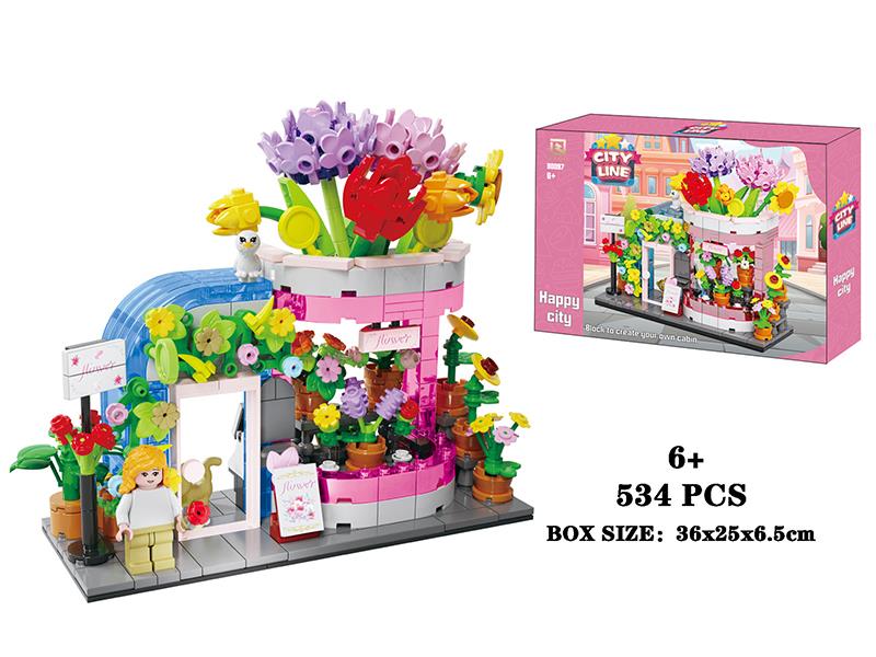 Flower Shop Building Blocks 534pcs