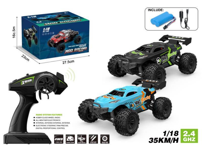 1:18 4WD R/C Full Scale High-Speed Racing Car