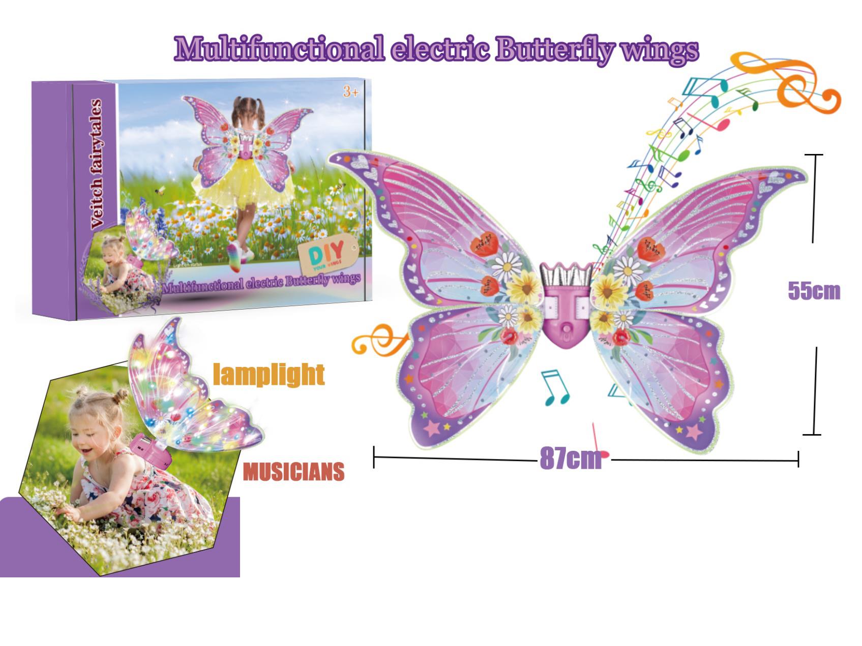 Diy-Pvc Butterfly Wings