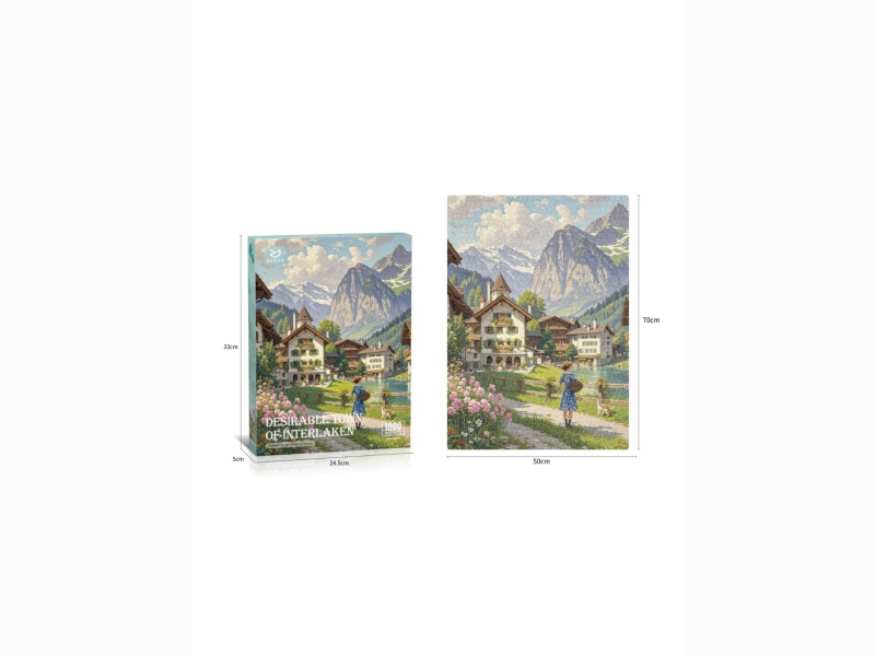 Oil Painting Puzzle (1000 Pieces)