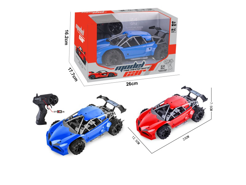 2.4G 4Ch Remote Control Car Modified Bugatti
