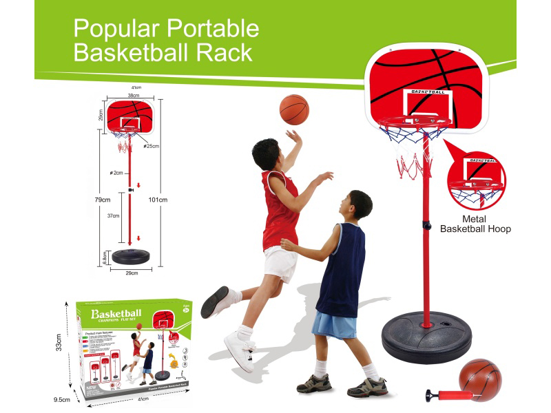 Two Sections Of Iron Pipes For The Metal Iron Frame Vertical Basketball Stand