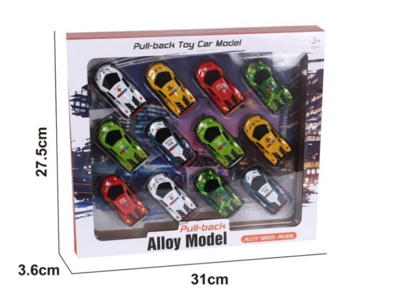7.2 Supercar Police Car, Huili Tin Car