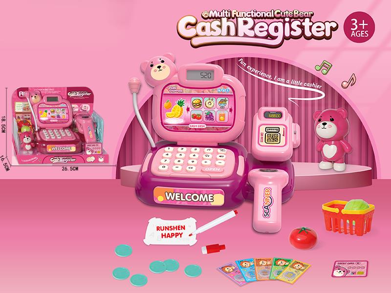 Multifunctional Cute Bear Cash Register