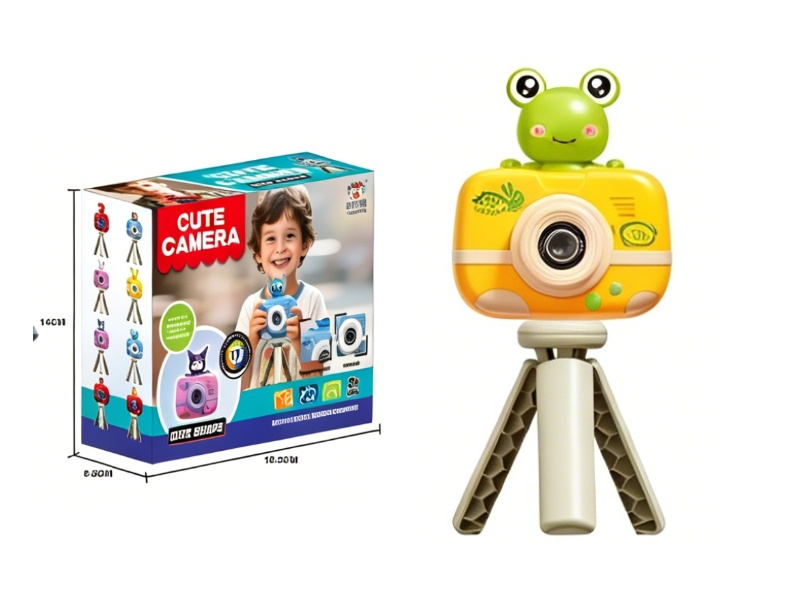 Children'S Camera Can Take Photos, Videos And Play Games (In  Shape Of A Frog)