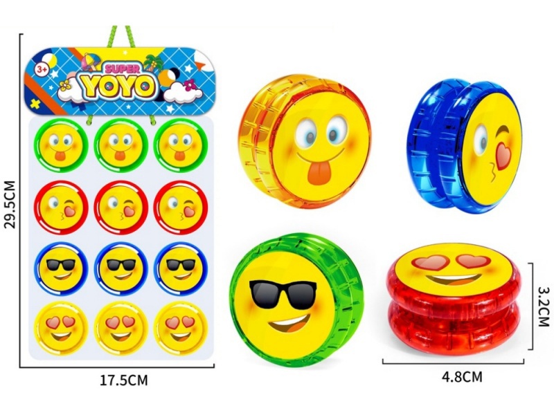 Emoji Yo-Yo (12Pcs)