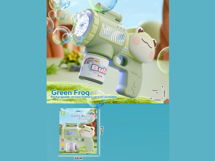 Frog Bubble Gun