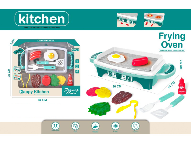 Play House, Small Household Appliances, Kitchen Toys, Smart Breakfast Stove Set