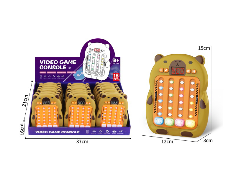 Capybara Rhythm Master Game Consoles 18pcs