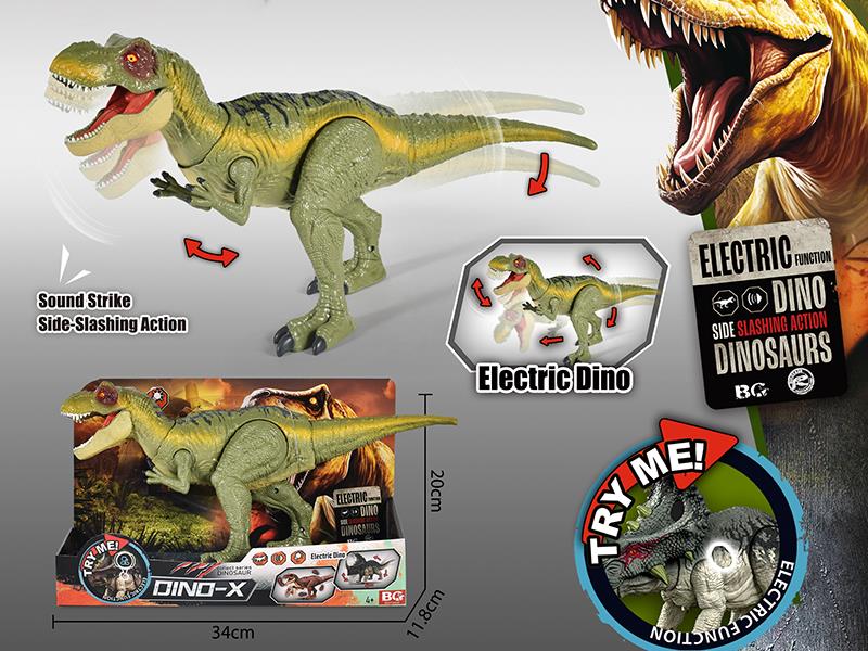 B/O Tyrannosaurus Rex Toy With Action, Sound And Lights
