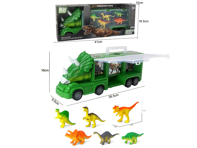 Dinosaur Inertial Storage Vehicle +6 Dinosaurs