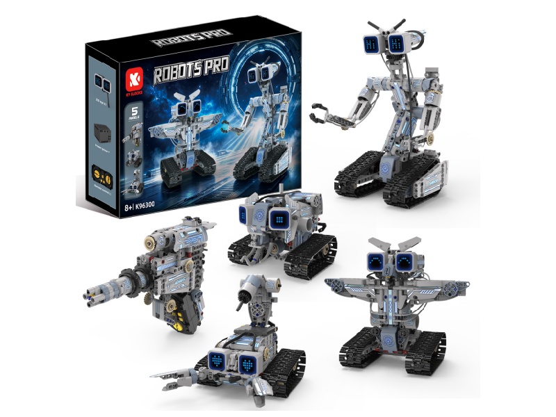 Remote Control 5 In 1 Robot Building Blocks