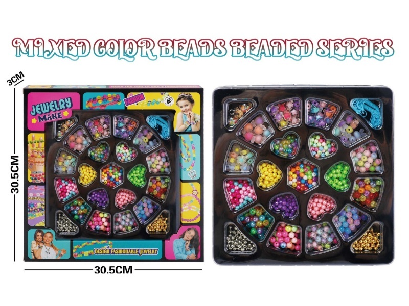Diy Mixed Color Beading