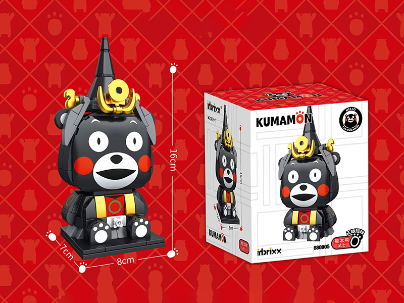 Kumamon Series Building Blocks - Kumamon Warrior 195pcs
