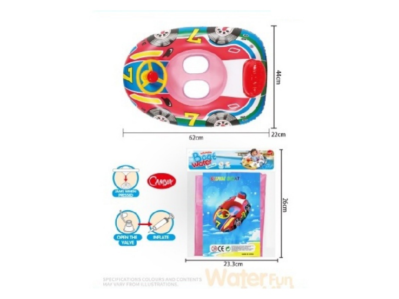 Children'S Swimming Ring [Car Horn Boat]