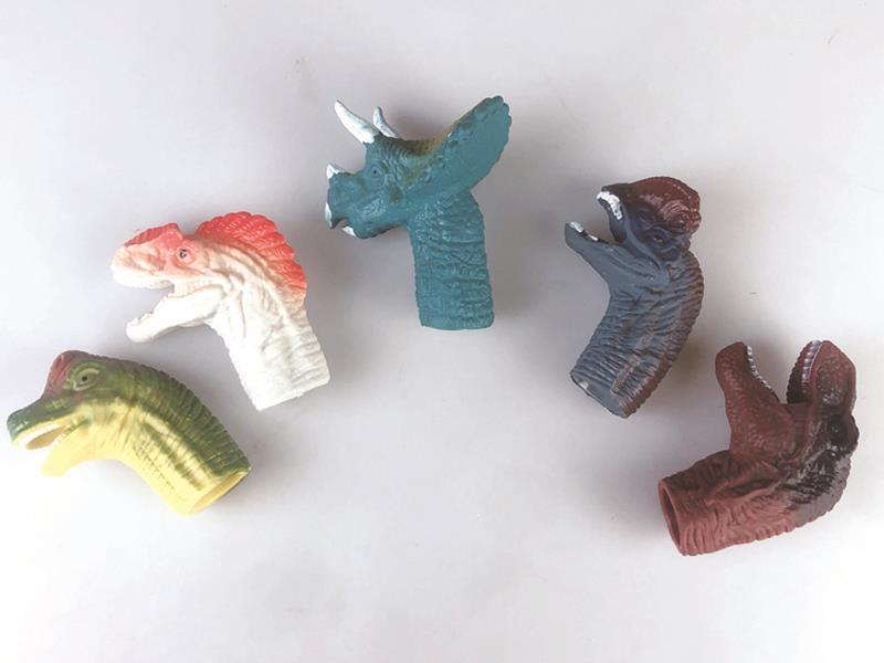 Dinosaur Vinyl Finger Puppets