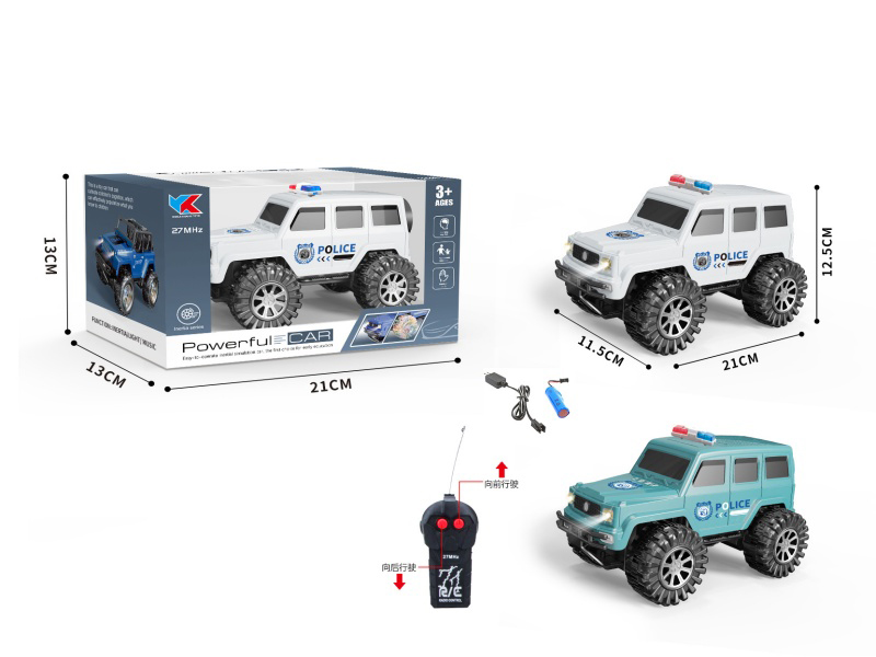 1:18 Mercedes-Benz G-Class Police Car With Headlights