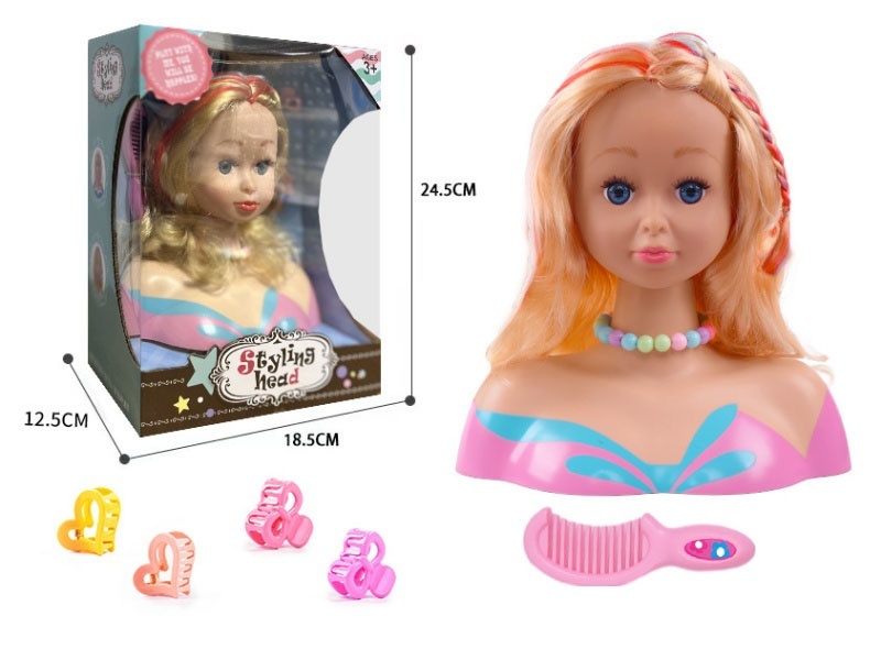 Half-Body Doll Hairdressing Toy Set