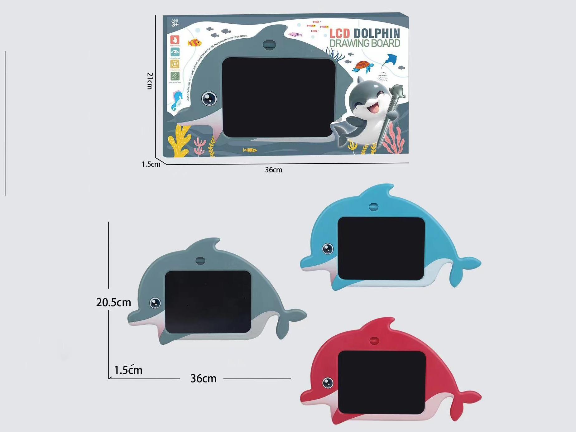 Dolphin Writing Pad