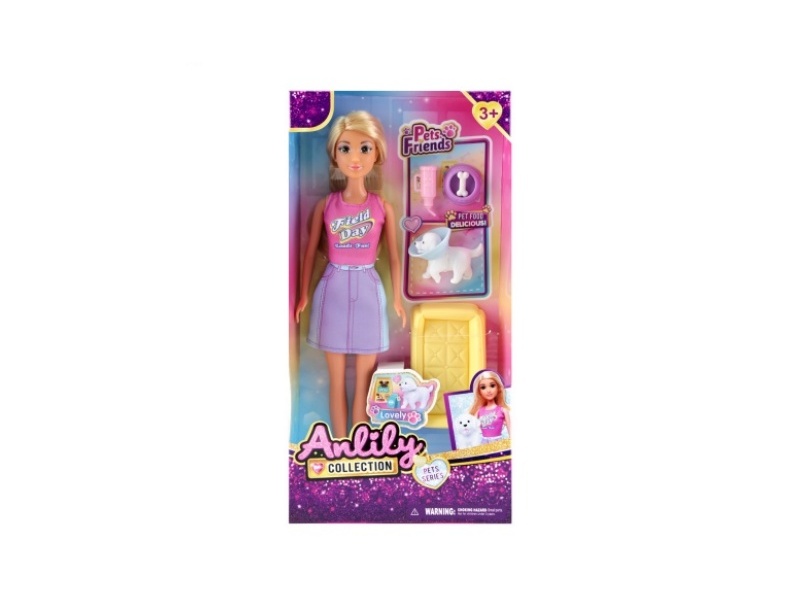 11.5-Inch Solid Doll (Brown Skin Color)