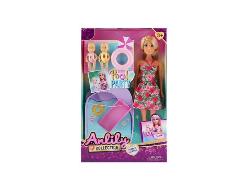 11.5-Inch Solid Doll (Brown Skin Color)