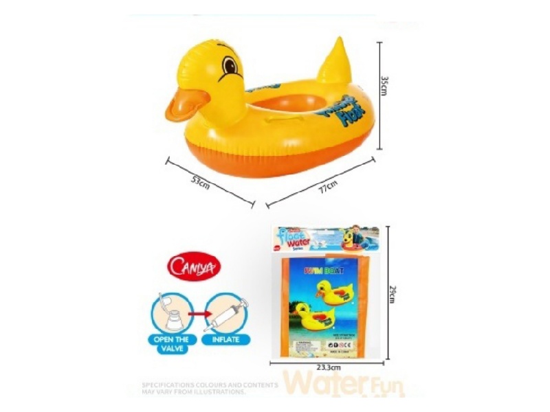 Children'S Swimming Ring [Yellow Duck
