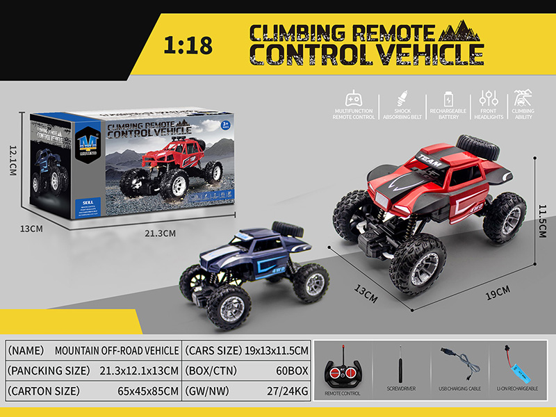 4CH Remote Control 4WD Climbing Car