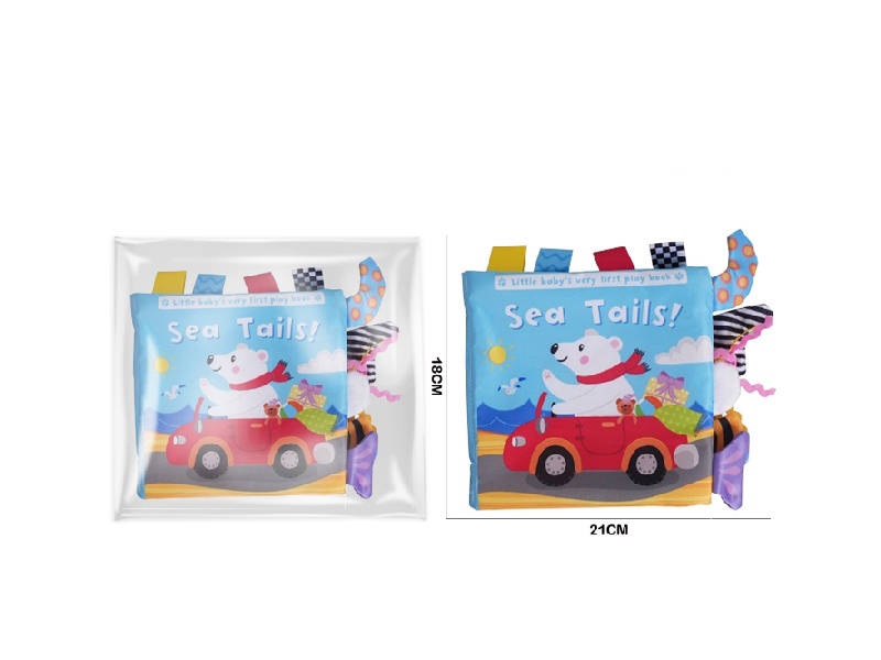 Tail Cloth Book The Ocean Blue