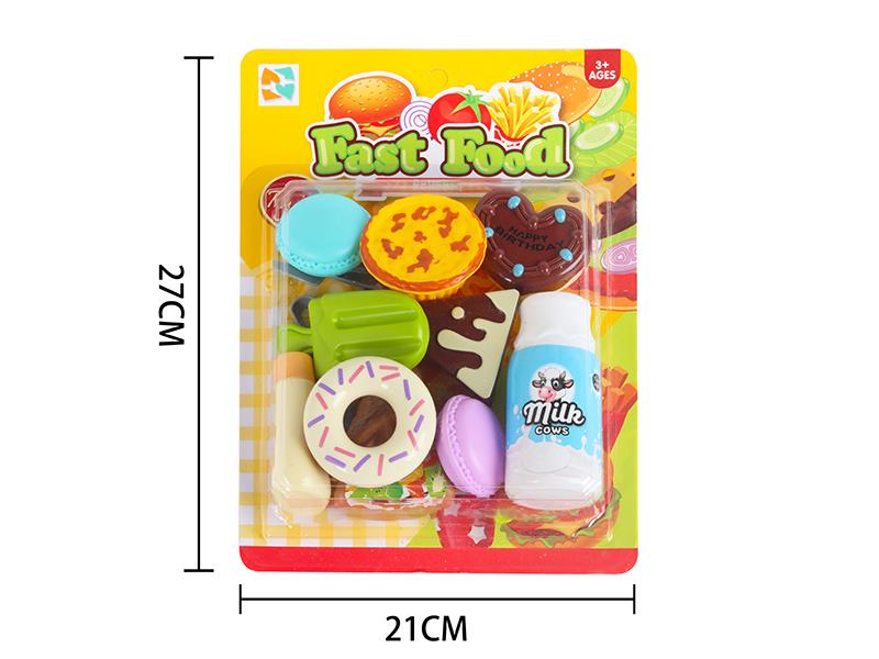 Pretend Play Toy Food Set