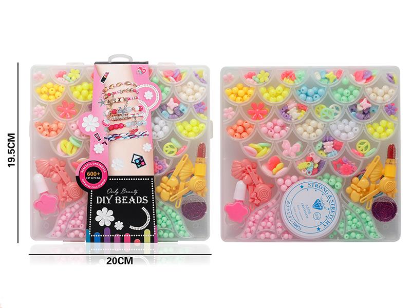Macaron Beaded & Makeup