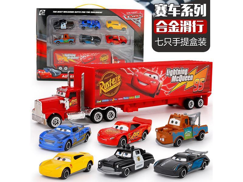 Cars Alloy Slide Car Set